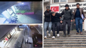 Ey&uuml;psultan&rsquo;da kuyumcu soygunu: 8 ş&uuml;pheli yakalandı