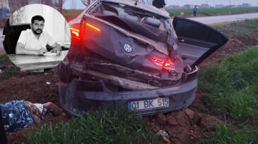 Feci kazada 1 kişi &ouml;ld&uuml;, 5 kişi yaralandı