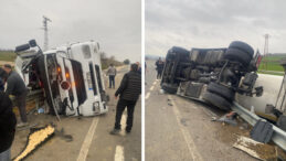 Feci Kazada TIR Şof&ouml;r&uuml; Hayatını Kaybetti