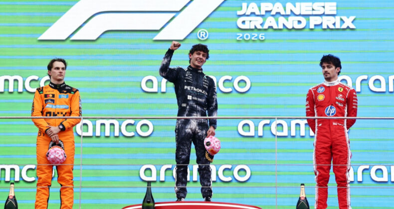 Formula 1'de Japonya GP'yi Gen&ccedil; Pilot Kimi Antonelli Kazandı