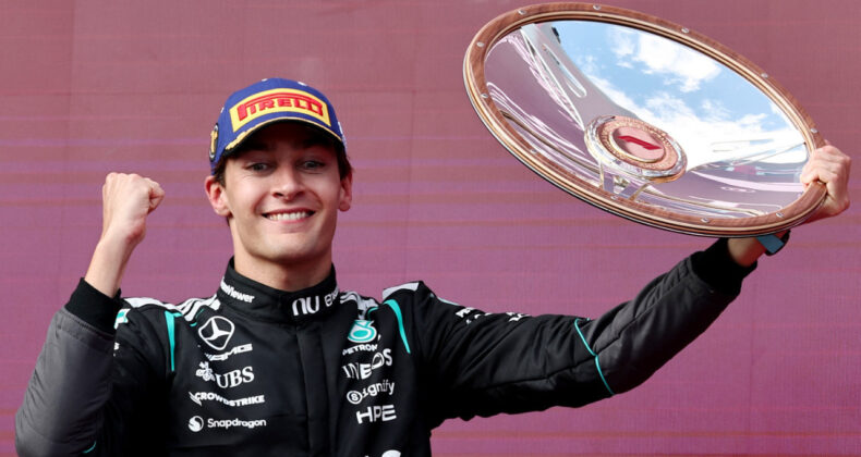 Formula 1&rsquo;de sezonun ilk yarışını George Russell kazandı