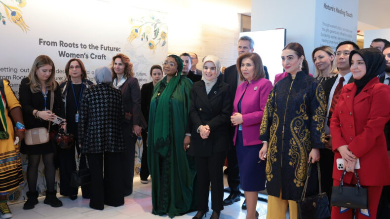 Girişimci kadınların &uuml;r&uuml;nleri New York'ta sergilendi