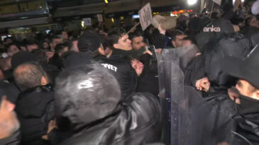 G&uuml;venpark&rsquo;a Y&uuml;r&uuml;y&uuml;şe Polis Engeli