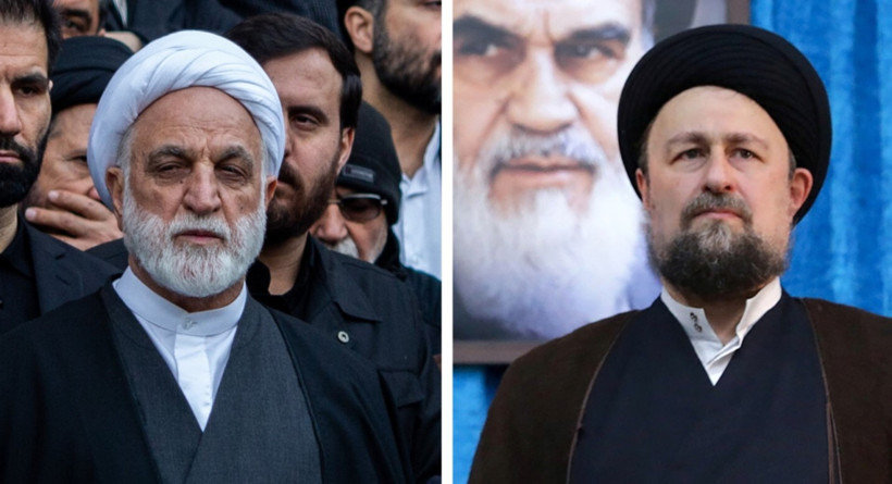 Golam Hüseyin Muhsini-Ejei ve Hasan Humeyni