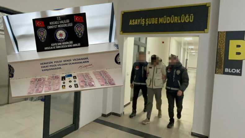 İçinde Altın Bulunan Çelik Kasayı Çaldı, Evinde Yakalandı