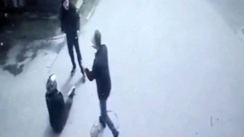 İki motosiklet &ccedil;arpıştı: Kaza sonrası bı&ccedil;ak &ccedil;ekti