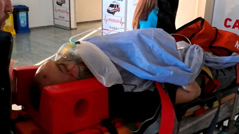 İnşaattaki kavga kanlı bitti