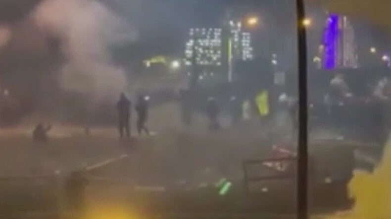 İran Destekçileri Bağdat’taki Yeşil Bölge’ye Girmeye Çalıştı