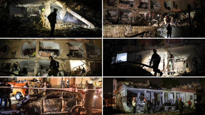 İran, İsrail&rsquo;de iki kentini vurdu: Onlarca yaralı var