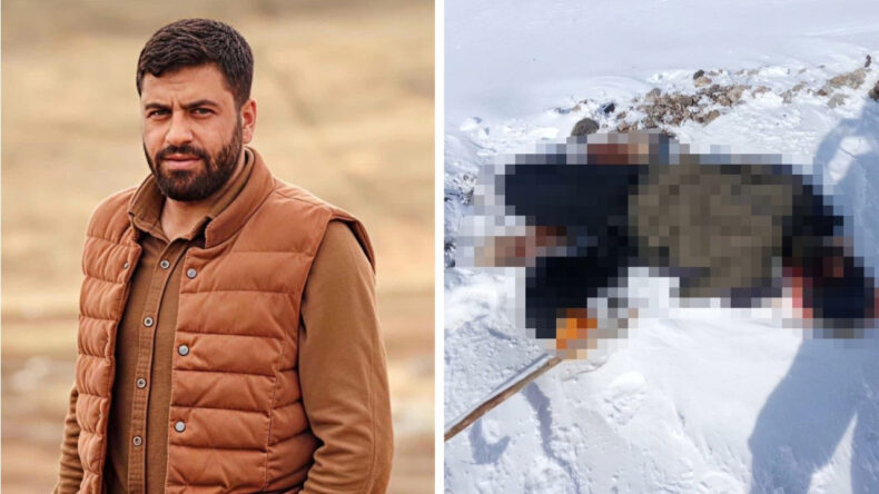 İran Sınırında Erkek Cesedi Bulundu