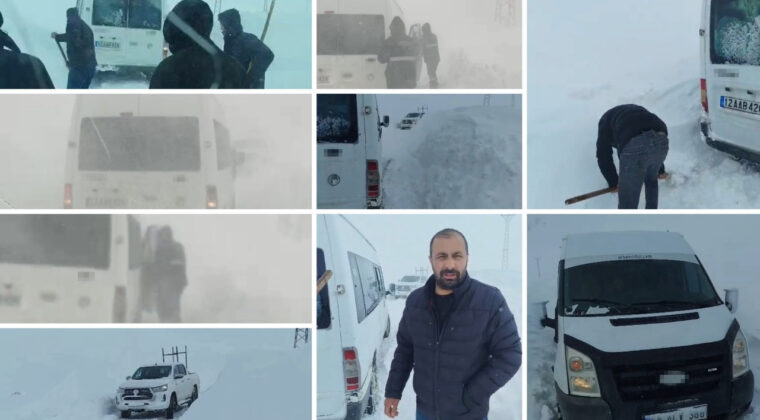 İran Sınırında Mahsur Kalanlar B&ouml;yle Kurtarıldı