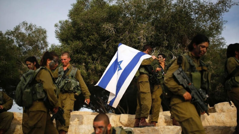 İsrail ordusu &ccedil;&ouml;kmek &uuml;zere