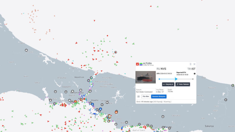 İstanbul yakınında tankere saldırı