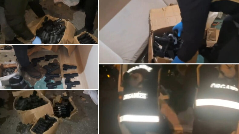 İstanbul&rsquo;da Ka&ccedil;ak Silah Operasyonu: Evden Koli Koli Silah &Ccedil;ıktı