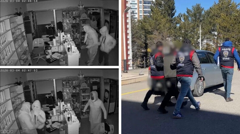 Kadın Kılığına Girerek Marketi Soydular