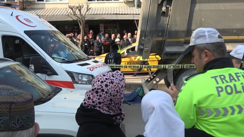 Kamyonun ezdiği yaşlı adam hayatını kaybetti