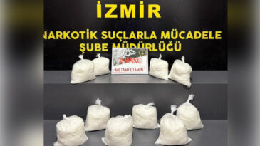 Kargo paketinden kilolarca uyuşturucu &ccedil;ıktı