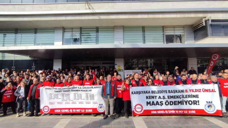 Karşıyaka'da görüşme iptal edildi: İşçiler borç batağında