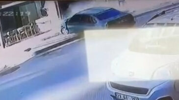 Kontrolden &Ccedil;ıkan Otomobil Mobilya Mağazasına Daldı