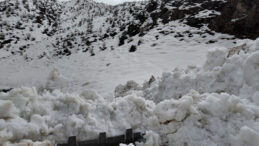 K&ouml;y Yoluna &Ccedil;ığ D&uuml;şt&uuml;, Ekipler Yolu A&ccedil;mak i&ccedil;in &Ccedil;alışma Başlattı