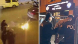 K&uuml;&ccedil;&uuml;k&ccedil;ekmece'de havai fişek atan ş&uuml;pheli g&ouml;zaltına alındı