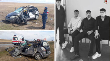 Kuzenlerden geriye kaza &ouml;ncesi fotoğraf kaldı