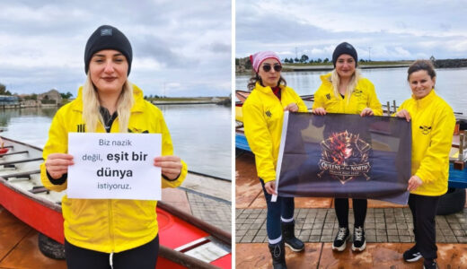 Kuzeyin Krali&ccedil;eleri, 8 Mart'ta k&uuml;rek &ccedil;ekti