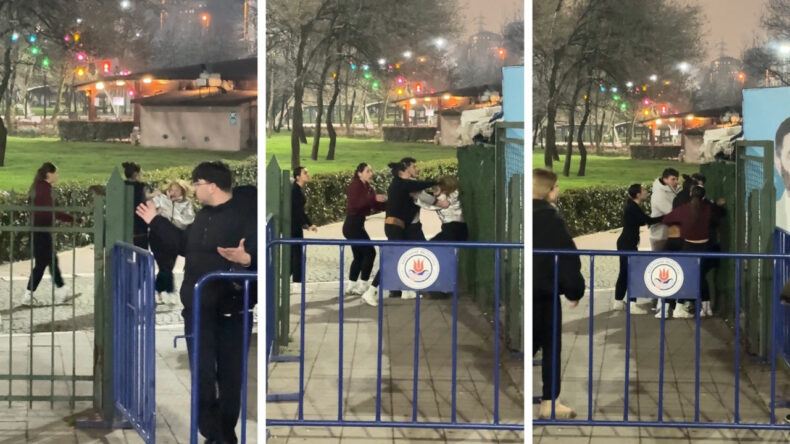 Liseliler birbirine girdi, tehditler havada u&ccedil;uştu: &ldquo;Seni mermi manyağı yapacağım&rdquo;