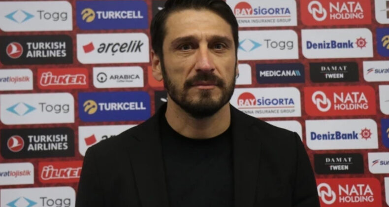 Ma&ccedil; sırasında yere yığılan Egemen Korkmaz hastaneye kaldırıldı