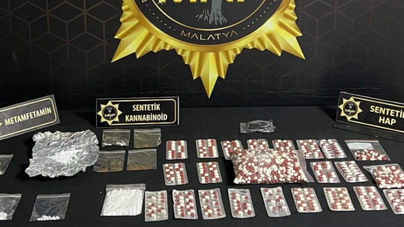 Malatya'da Zehir Tacirlerine Operasyon