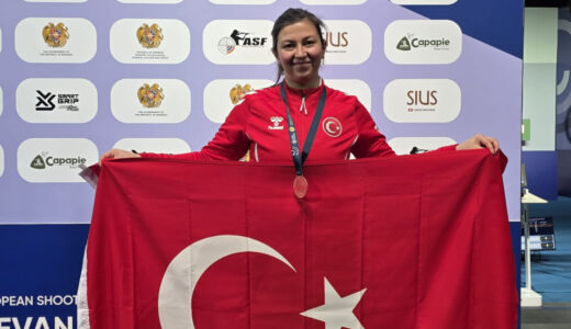 Milli atıcı Elif Duygu Eren, Avrupa &uuml;&ccedil;&uuml;nc&uuml;s&uuml; oldu