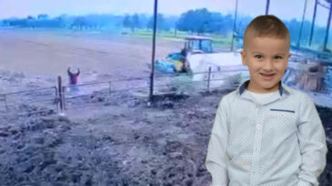 Minik Mehmet feci şekilde can verdi