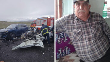 Nevşehir&rsquo;de iki otomobil &ccedil;arpıştı: 1 &ouml;l&uuml;, 2 yaralı