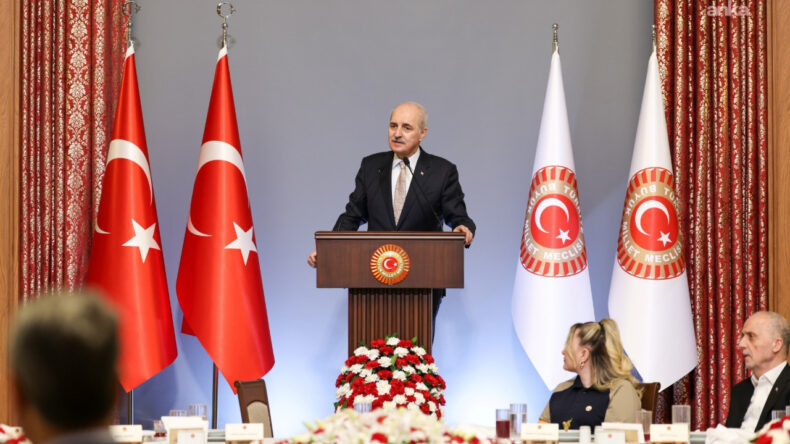 Numan Kurtulmuş, emek&ccedil;ilerle iftarda bir araya geldi