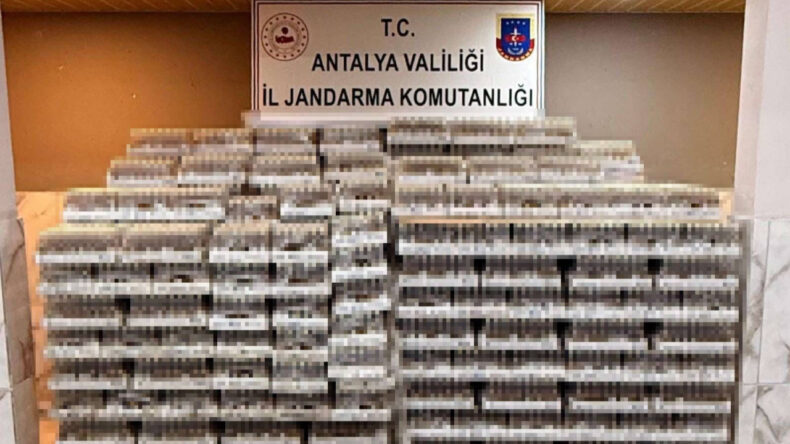 Otel depolarında dikkat &ccedil;eken operasyon: 5 bin litre ka&ccedil;ak i&ccedil;ki bulundu