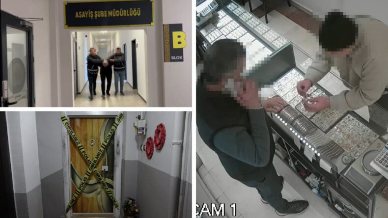 &Ouml;ld&uuml;rd&uuml;ğ&uuml; kadının 3 altın bileziğini bozdurup parayı b&ouml;yle teslim aldı