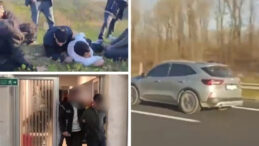 Polisin Takibe Aldığı Cipten 6 Ka&ccedil;ak G&ouml;&ccedil;men &Ccedil;ıktı