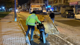 Polisten Ka&ccedil;an Ehliyetsiz Motosikletliye 336 Bin TL Ceza