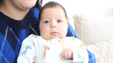 R&uuml;zgar bebeğe en g&uuml;zel bayram hediyesi