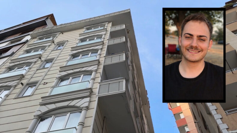 Sa&ccedil;larını kazıttı, saatler sonra terastan d&uuml;ş&uuml;p &ouml;ld&uuml;