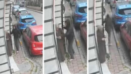 Saniyeler i&ccedil;inde kapka&ccedil;: Kadının dalgınlığını fırsata &ccedil;evirdi