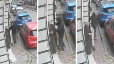 Saniyeler i&ccedil;inde kapka&ccedil;: Kadının dalgınlığını fırsata &ccedil;evirdi