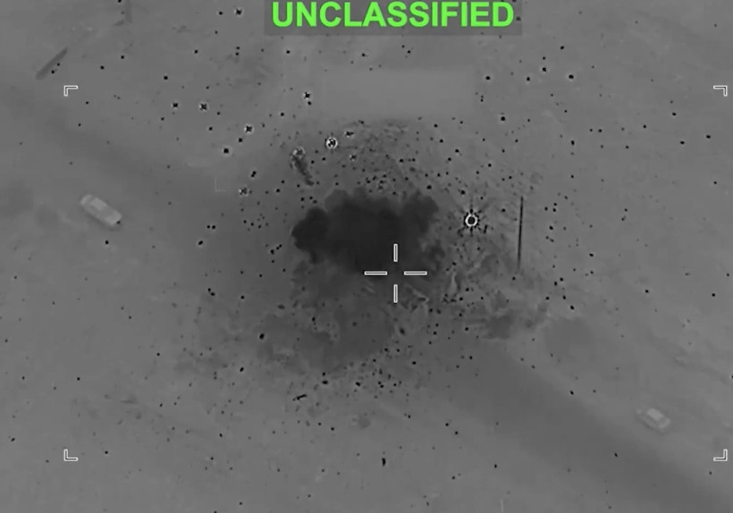 Füze rampalarının imha görüntüsü