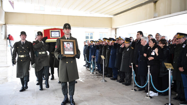 Şehit Binbaşı'ya veda