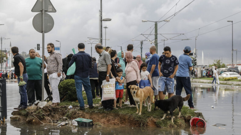 Sel haritası: İstanbul'un en riskli il&ccedil;eleri belli oldu