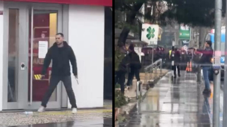 Silahlı Soygun Girişimi: İstanbul Beşiktaş'ta Bankaya Saldırı