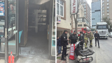 Şişli&rsquo;de pizzacıda korkutan yangın: Bir haftada &uuml;&ccedil;&uuml;nc&uuml; kez &ccedil;ıktı