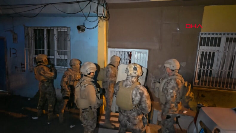 Suç örgütü propagandası operasyonu: 94 gözaltı