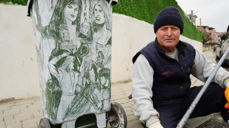 Süpürgenin Çalısı Kalem Oldu: Ortaya Çıkan Sanat Hayran Bırakıyor