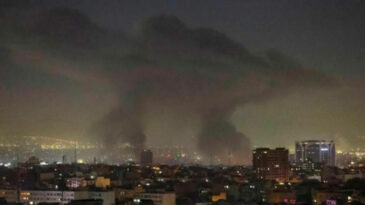 Tahran'da Patlama Sesleri